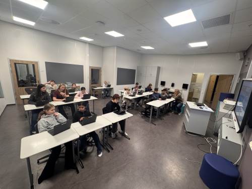 Desembersamling på skolen